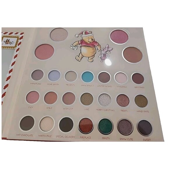 Disneys Winnie the Pooh Makeup Face & Eyeshadow Palette w Mirror New Women Gift - Picture 7 of 7